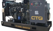 Дизельный генератор 12,8 квт CTG AD-18RE-M открытый (на раме) с АВР - новый
