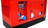 Дизельный генератор 9,9 квт EuroPower EPS-11-DE в кожухе - новый
