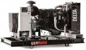 Дизельный генератор 345 квт Genmac G450IO открытый (на раме) - новый