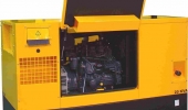 Дизельный генератор 6,5 квт Gesan DPAS-10-E в кожухе с АВР - новый