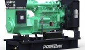 Дизельный генератор 63,2 квт PowerLink GMS80C открытый (на раме) с АВР - новый
