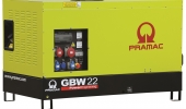 Дизельный генератор 15,8 квт Pramac GBW-22-P в кожухе с АВР - новый